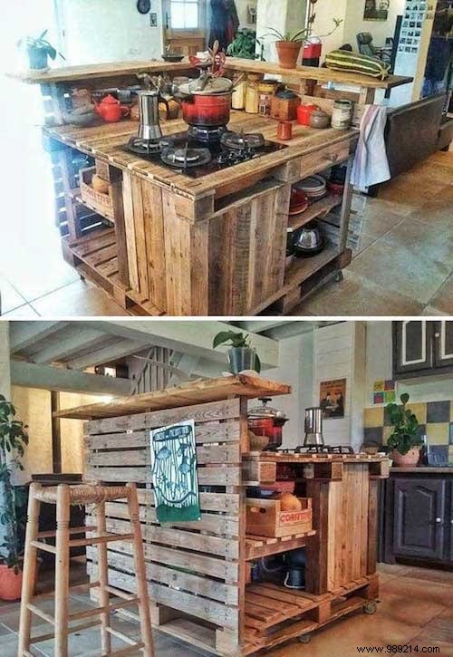 23 Incredible Uses of Old Wooden Pallets FOR THE KITCHEN. 