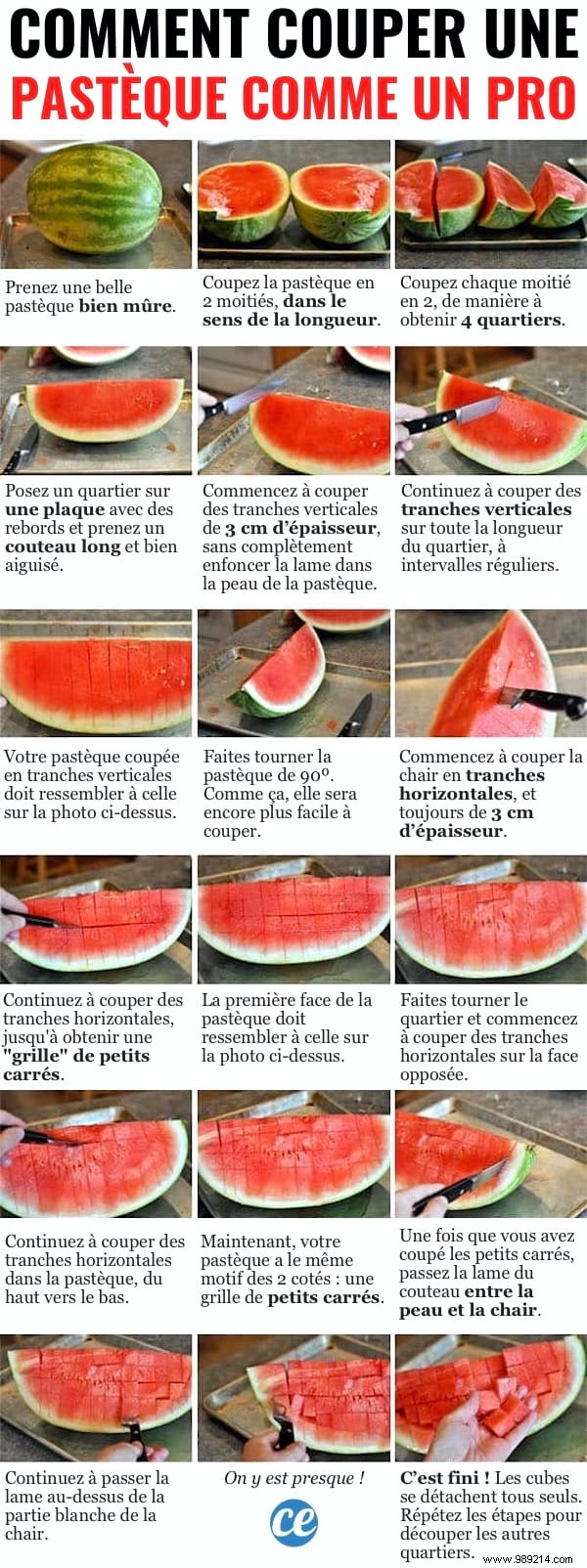 How To Cut A Watermelon In 2 Minutes Like A Pro. 