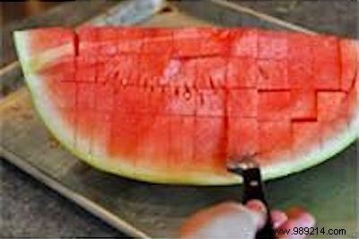 How To Cut A Watermelon In 2 Minutes Like A Pro. 