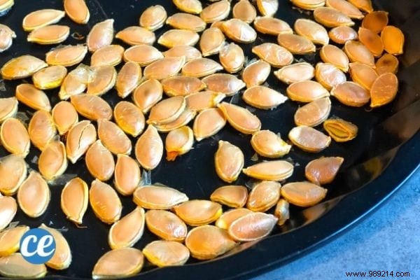 Don t Throw Away Pumpkin Seeds! Grill them to eat them as an aperitif. 