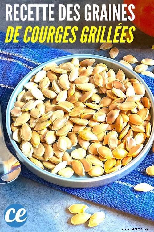 Don t Throw Away Pumpkin Seeds! Grill them to eat them as an aperitif. 