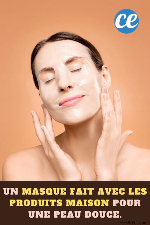 A Mask Made with Homemade Products for Soft Skin. 