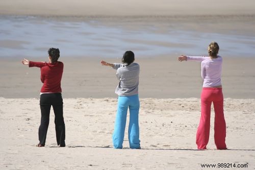 Do your Sports Session on the Beach in 15 Minutes. 