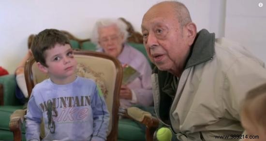 A Kindergarten In A Retirement Home? Awesome ! 