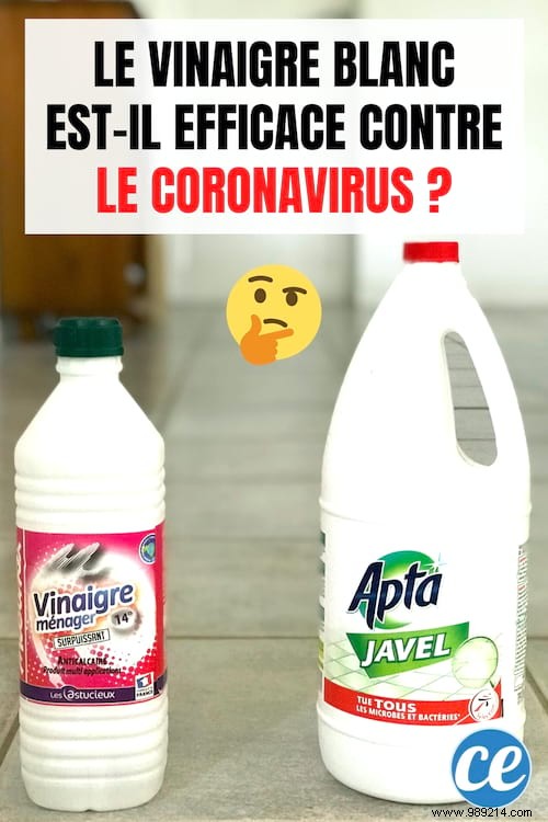 Is White Vinegar Really Effective Against Coronavirus? Answer Here. 