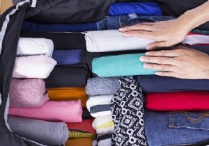 THE Genius Tip To Save A LOT Of Space In Your Suitcase. 