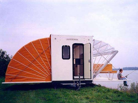 A Luxury Caravan That Will Change Your Mind About Camping. 