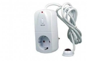 TV standby switch socket to consume less electricity. 