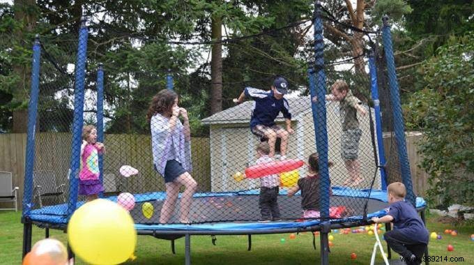 Finally a Tip for Securing a Trampoline! 