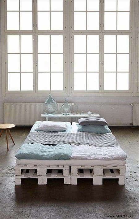 20 Awesome Homemade Pallet Bed Ideas. 