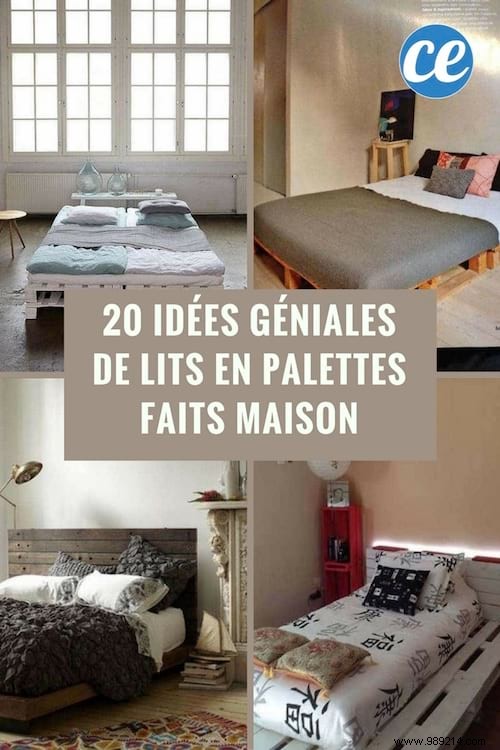 20 Awesome Homemade Pallet Bed Ideas. 