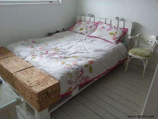 20 Awesome Homemade Pallet Bed Ideas. 