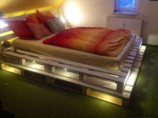 20 Awesome Homemade Pallet Bed Ideas. 