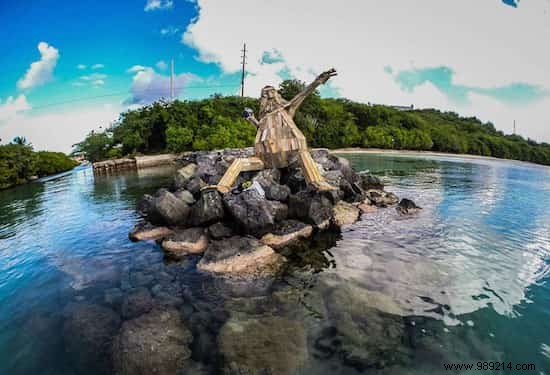 This Danish Artist Creates Gigantic Sculptures With Wood Scraps. 