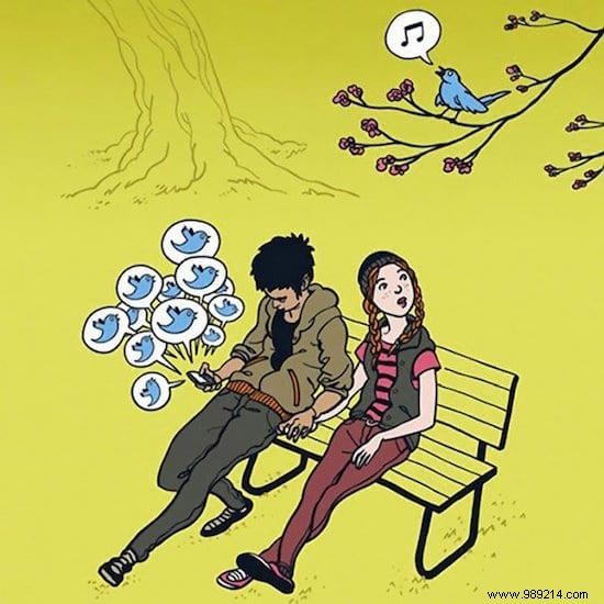 29 Cartoons That Show How Smartphones Have Taken Control Of Our Lives. 