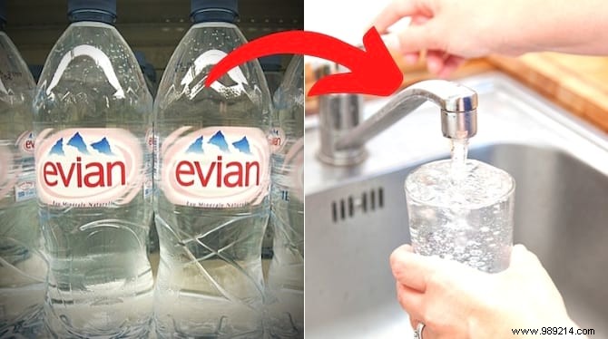 Bottled water pollutes 3500 times more than tap water. 