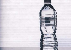 A cheap and practical bottle of water. 