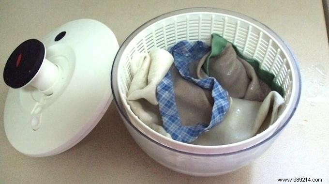 Dry Your Delicates In A Salad Spinner. 