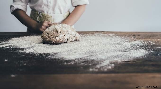 Make a Soft Salt Dough with Citric Acid. 