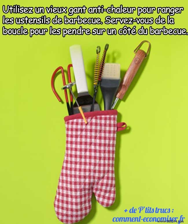 The Easy Way to Store All Barbecue Utensils. 