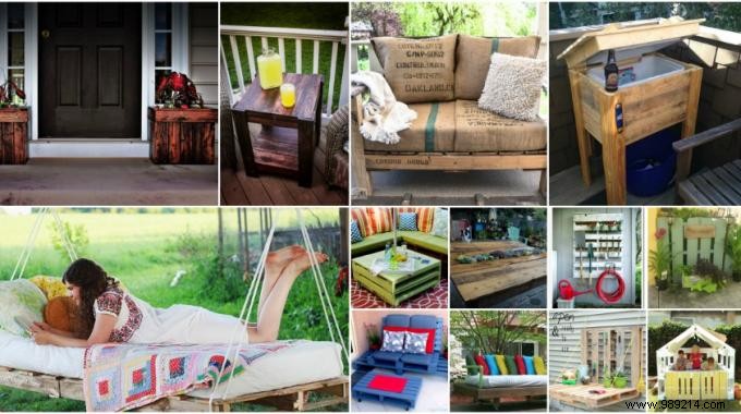 36 Ingenious Ways to Recycle OLD PALLETS into Outdoor Furniture. 