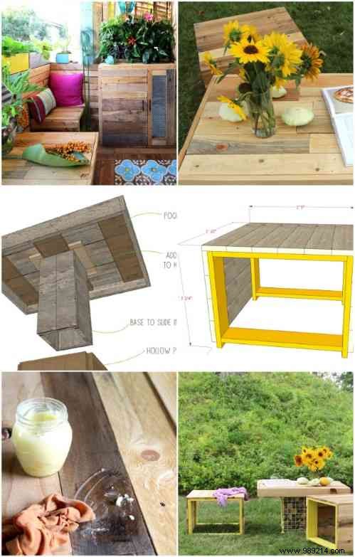 36 Ingenious Ways to Recycle OLD PALLETS into Outdoor Furniture. 