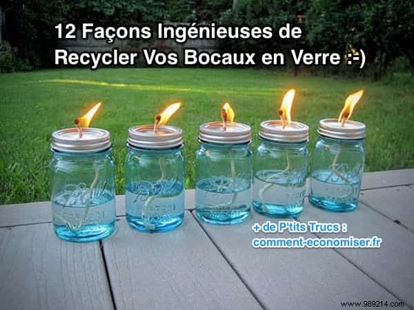 12 Ingenious Ways to Recycle Your Glass Jars. 