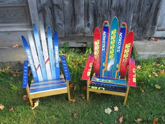 18 Clever Ways to Recycle Old Skis. 