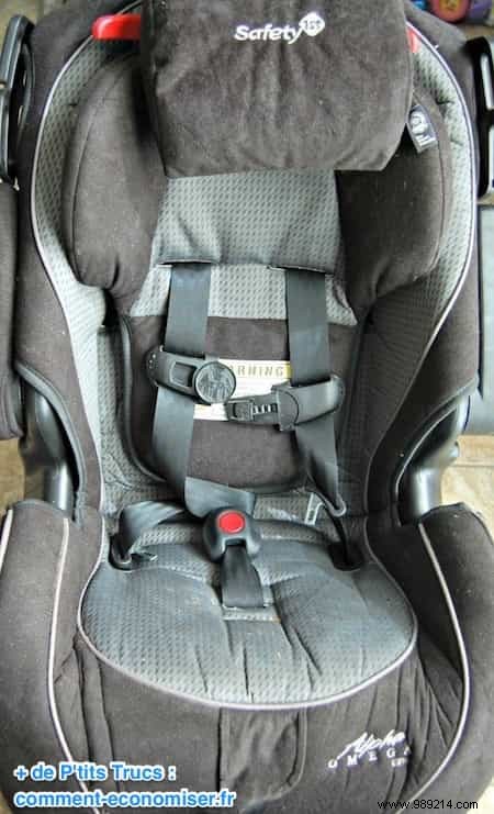 How to Clean a Car Seat Quickly and Easily. 