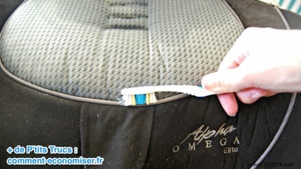 How to Clean a Car Seat Quickly and Easily. 