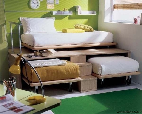 20 Genius Ideas To Easily Save Space In A Bedroom. 