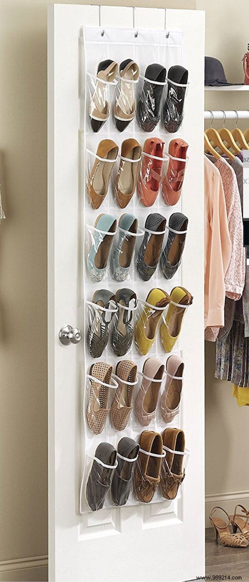 28 Awesome Tips For Storing Your Shoes When You Have No Room. 