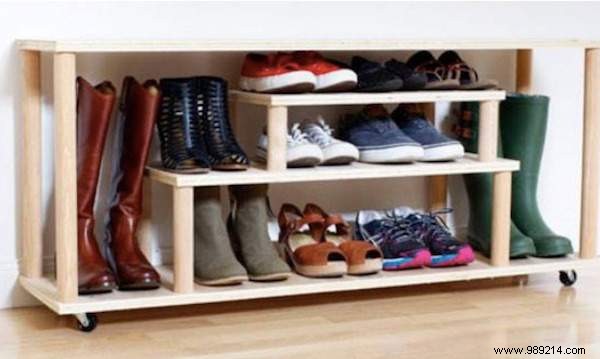 28 Awesome Tips For Storing Your Shoes When You Have No Room. 