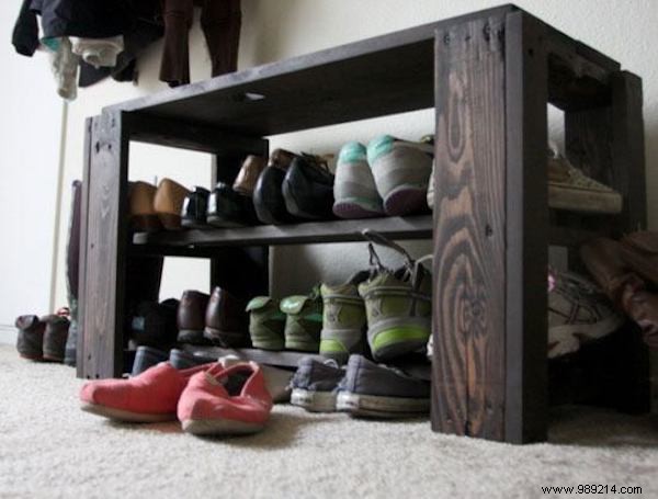 28 Awesome Tips For Storing Your Shoes When You Have No Room. 