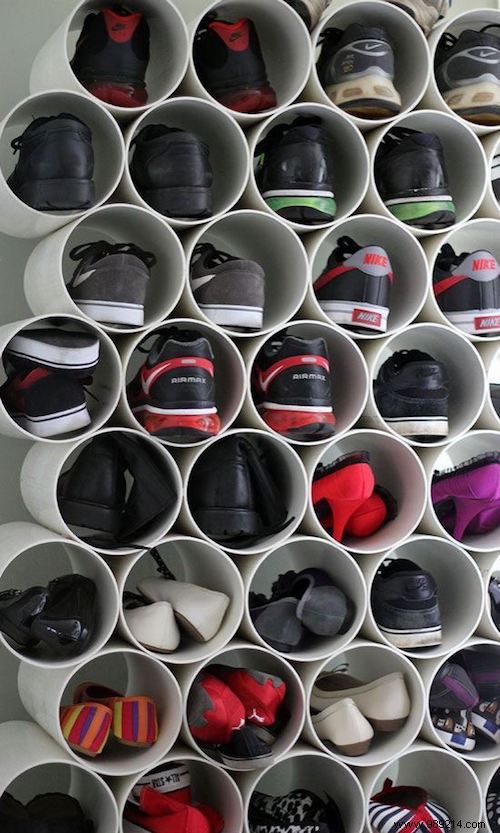 28 Awesome Tips For Storing Your Shoes When You Have No Room. 