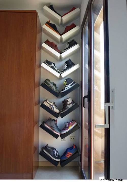 28 Awesome Tips For Storing Your Shoes When You Have No Room. 