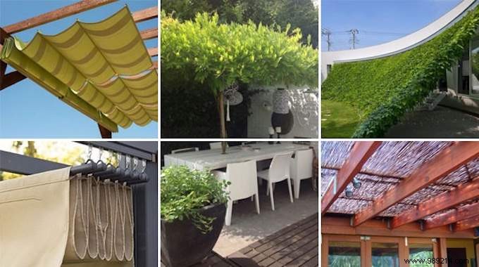 16 Magnificent Ideas To Make Shade On Your Terrace Easily. 