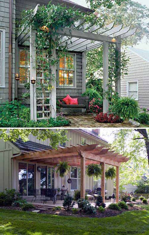 16 Magnificent Ideas To Make Shade On Your Terrace Easily. 