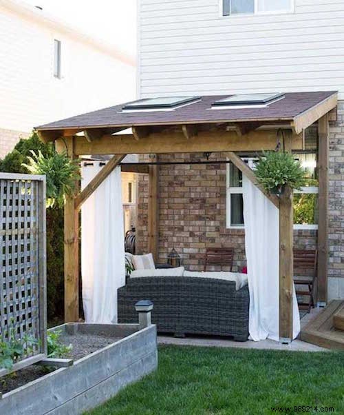 16 Magnificent Ideas To Make Shade On Your Terrace Easily. 