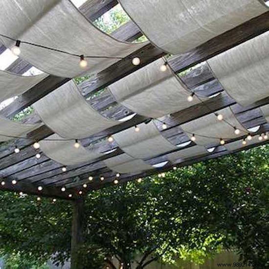 16 Magnificent Ideas To Make Shade On Your Terrace Easily. 