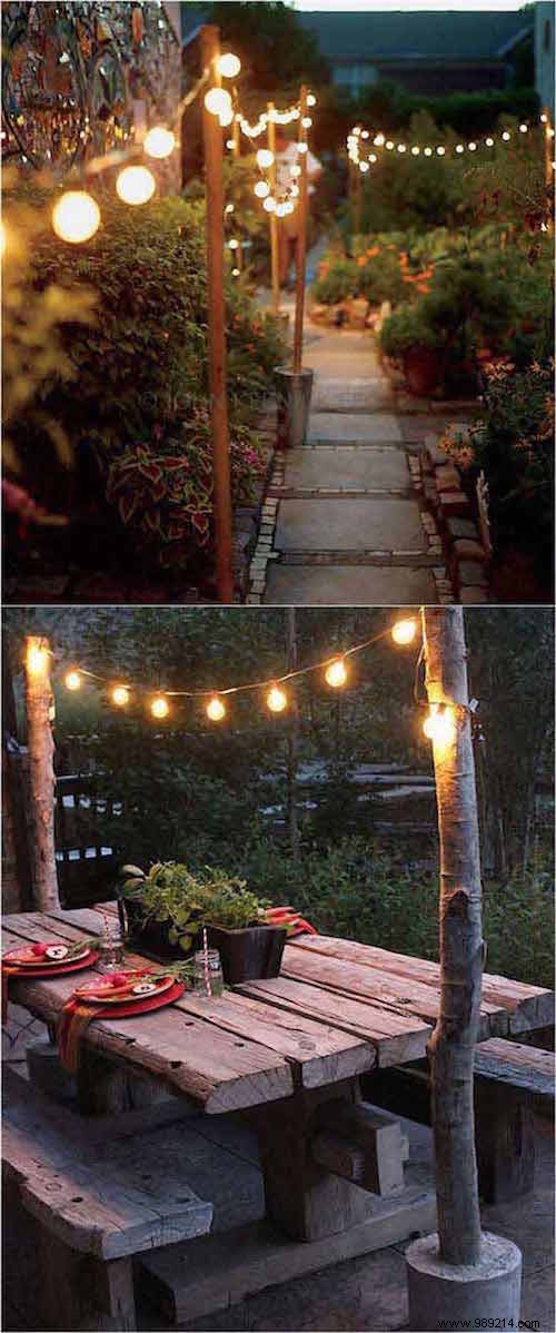 29 Awesome Garden Lighting Ideas (Inexpensive And Easy To Make). 