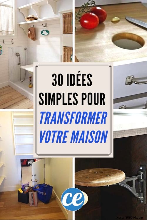 30 Simple And Ingenious Ideas That Will Improve Your Home. 