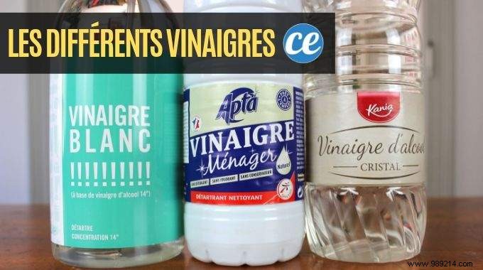 White Vinegar, Spirit Vinegar, Household Vinegar:What s The Difference? 