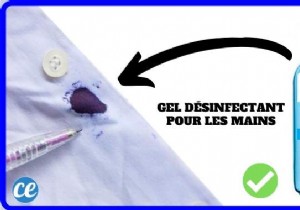 The Amazing Trick To Remove An Ink Stain From Clothes. 