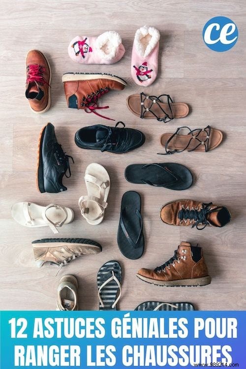 12 Awesome and Inexpensive Tips for Storing All Your Shoes. 