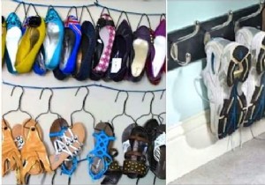 12 Awesome and Inexpensive Tips for Storing All Your Shoes. 