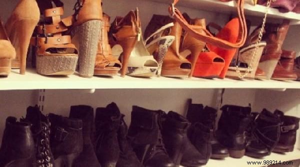 12 Awesome and Inexpensive Tips for Storing All Your Shoes. 