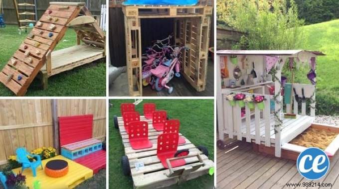 21 Ways to Use Wooden Pallets Your Kids Will Love! 