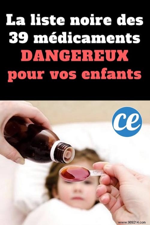 The Black List of 39 Dangerous Medicines FOR YOUR CHILDREN. 