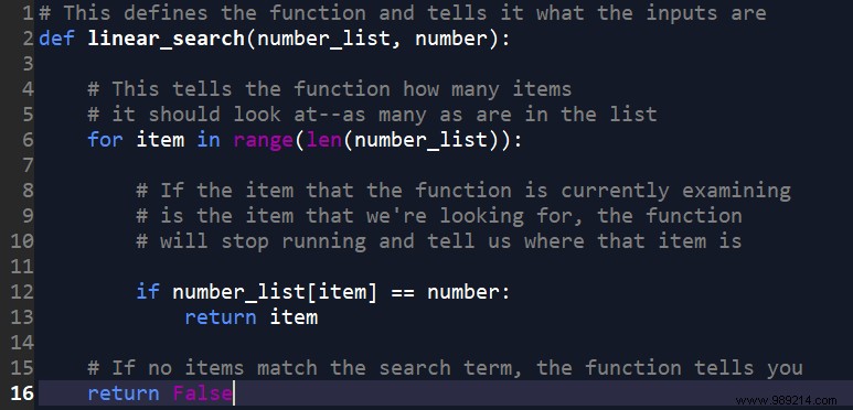 What does an algorithm look like? 